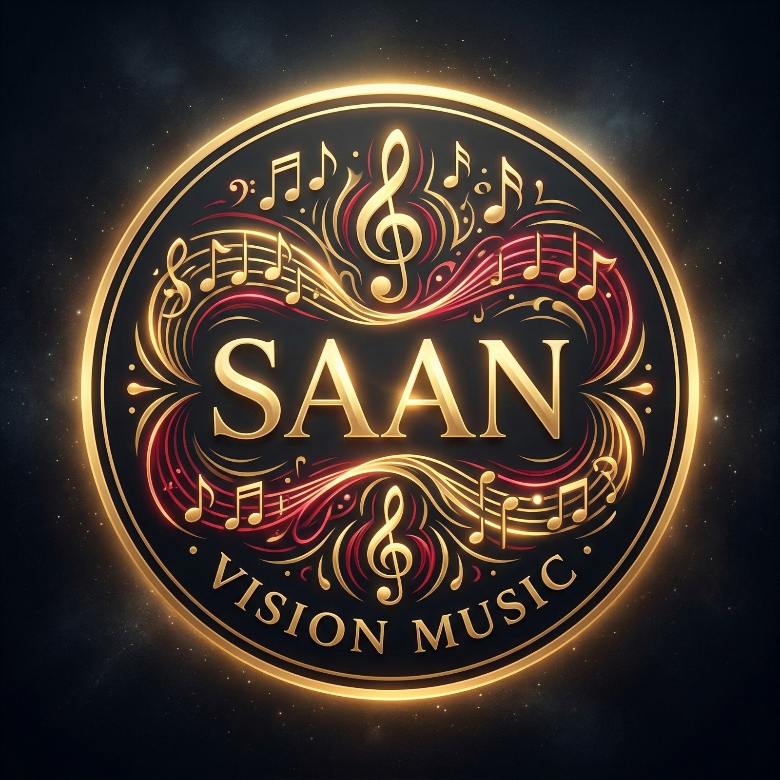 Saan Vision Music logo